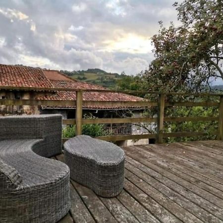 La Casina Roja - Santolaya De Cabranes Villa Arboleya Exteriör bild